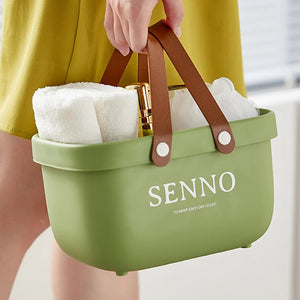 Panier de Rangement Portable pour Salle de Bain