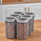 3 Boîte de rangement ronde pour cuisine
