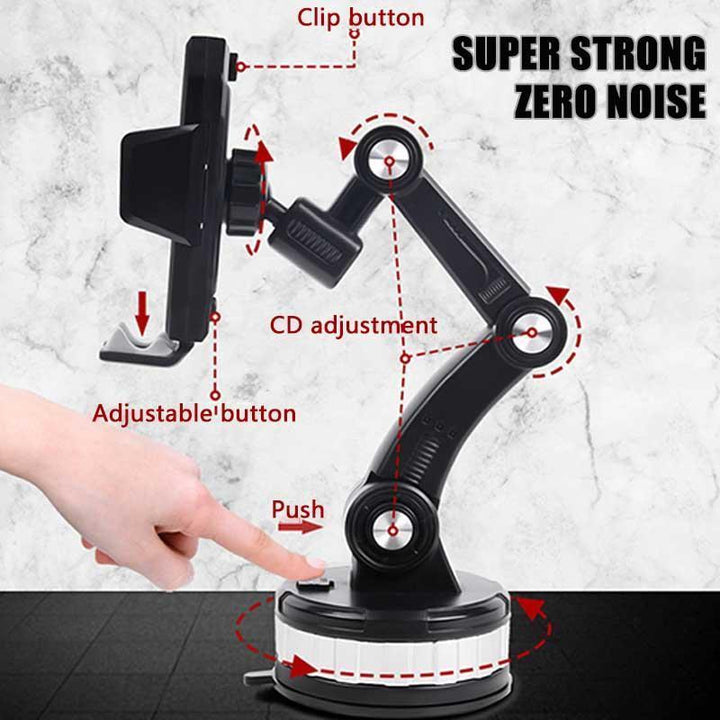 Support de téléphone à fixation extrême