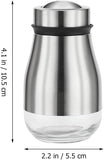 6 Bouteilles d'Épices en Inox pour Restaurants et Cuisines Domestiques