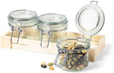 3 Pots à Usages Multiples pour Confiture, Tapas et Desserts