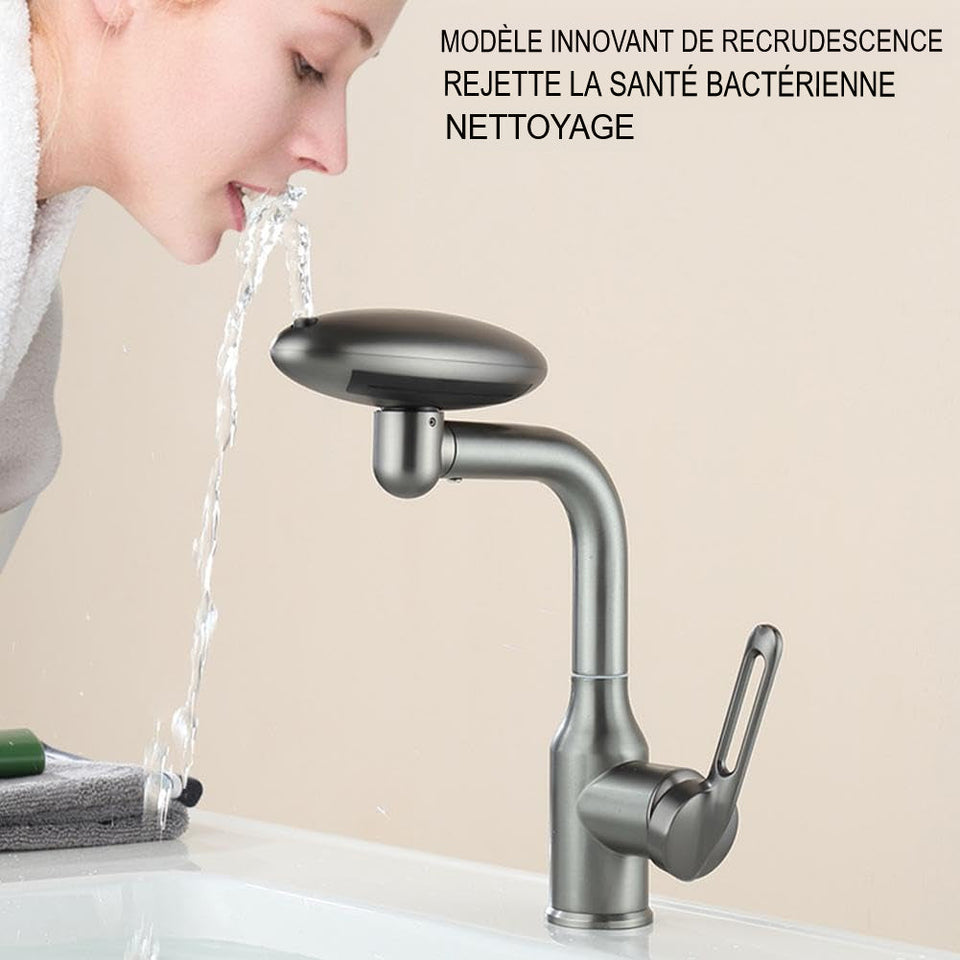 Robinet Complet moderne multifonctionnel à 4 modes avec rotation à 360°