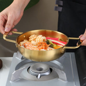 3 Casserole Durable en acier inoxydable 18-22cm