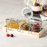 3 Pots à Usages Multiples pour Confiture, Tapas et Desserts
