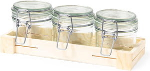 3 Pots à Usages Multiples pour Confiture, Tapas et Desserts