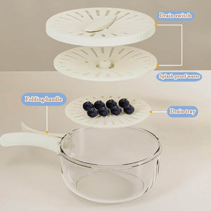 Bol multifonctionnel pour laver les fruits et légumes