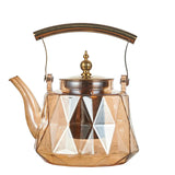 Théière en Verre Résistant à la Chaleur