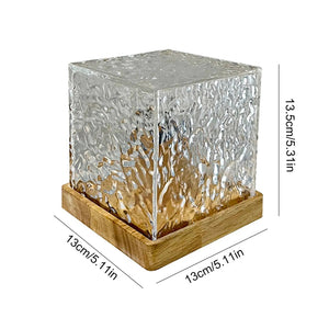 Lampe de Table Créative Flamme Vivante