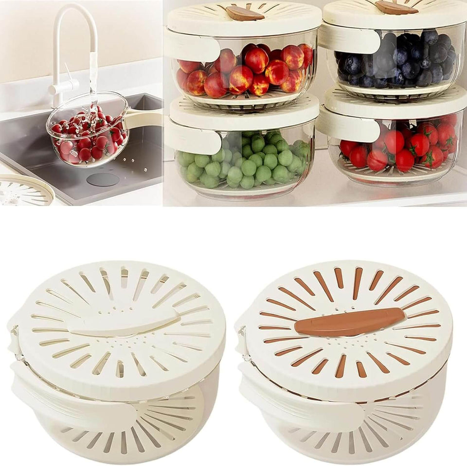 Bol multifonctionnel pour laver les fruits et légumes