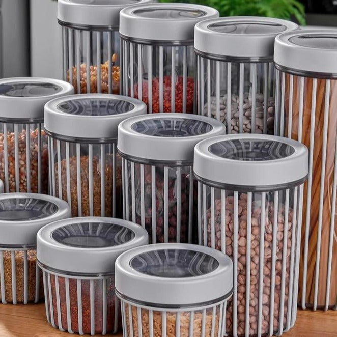 3 Boîte de rangement ronde pour cuisine