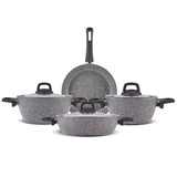 Ensemble de cuisson antiadhésif, 7 pcs