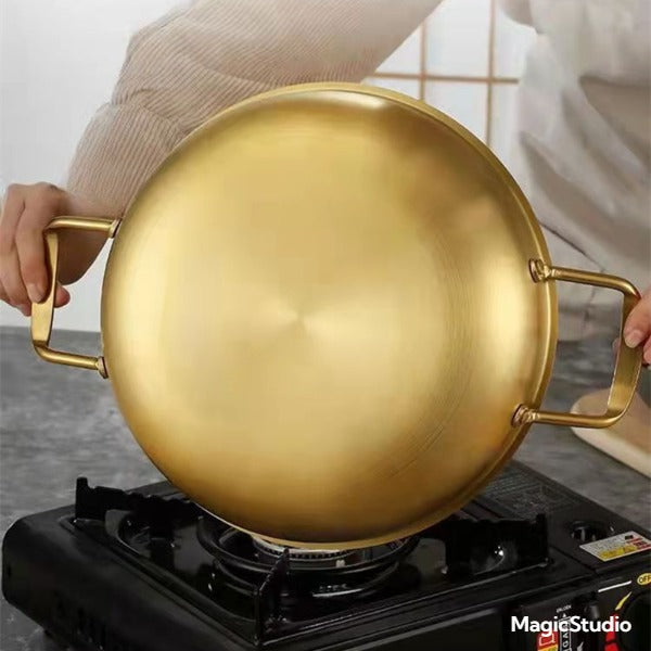 3 Casserole Durable en acier inoxydable 18-22cm