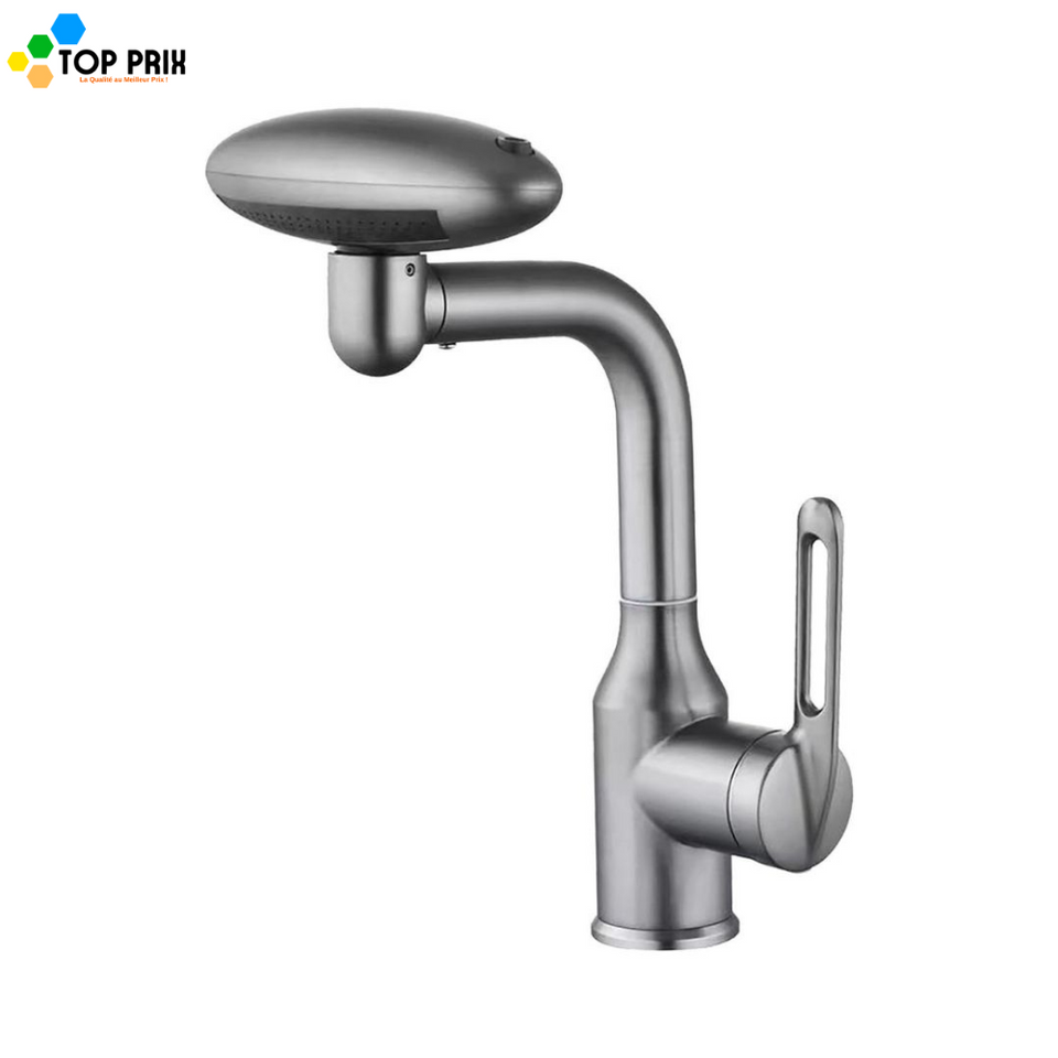 Robinet Moderne Multimode – Eau Chaude et Froide avec Tête Pivotante