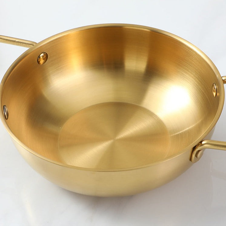 3 Casserole Durable en acier inoxydable 18-22cm