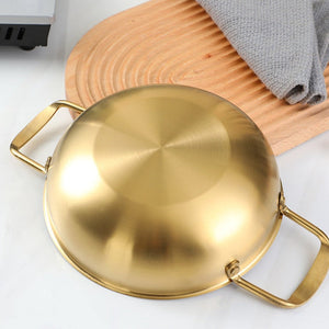 3 Casserole Durable en acier inoxydable 18-22cm