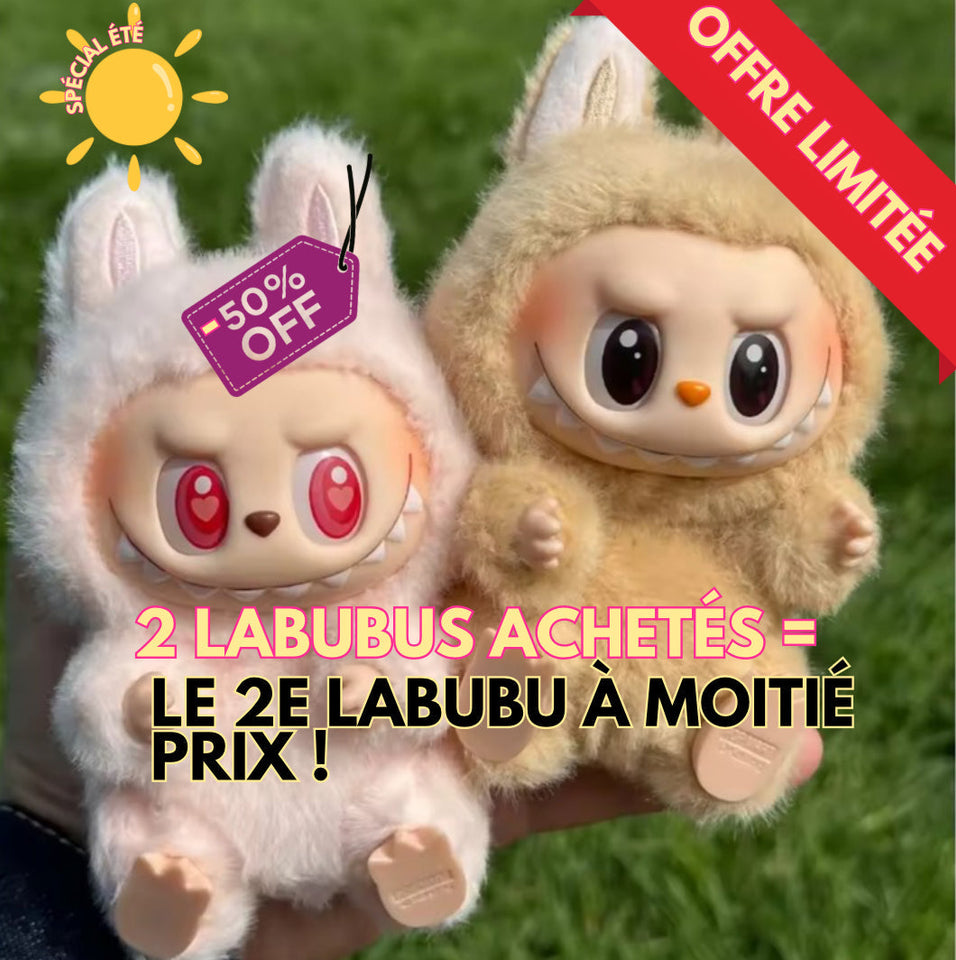 Labubu Surprise – La peluche fashion qui te choisit (Stock limité !)