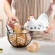 rangement de poule en céramique