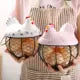 rangement de poule en céramique