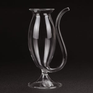 3 Verre à Cocktail Créatif avec Paille 300ML