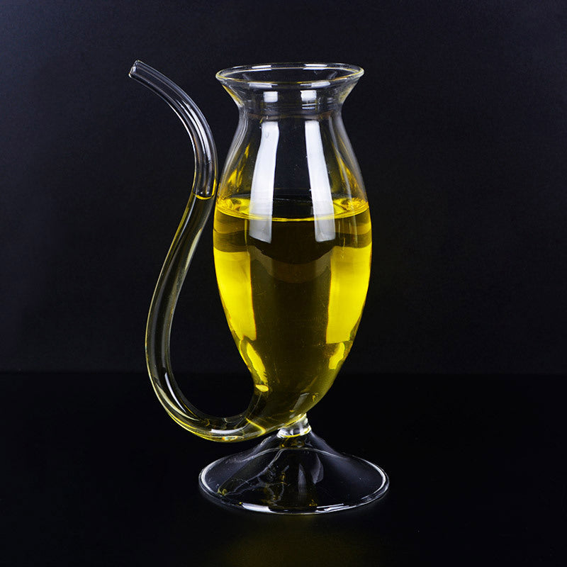 3 Verre à Cocktail Créatif avec Paille 300ML