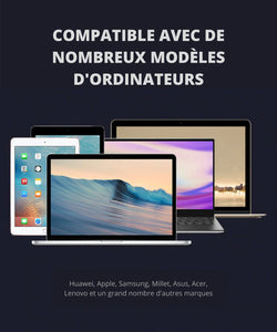 SUPPORT ANTIDÉRAPANT PLIABLE POUR ORDINATEUR/TABLETTE/PORTABLE