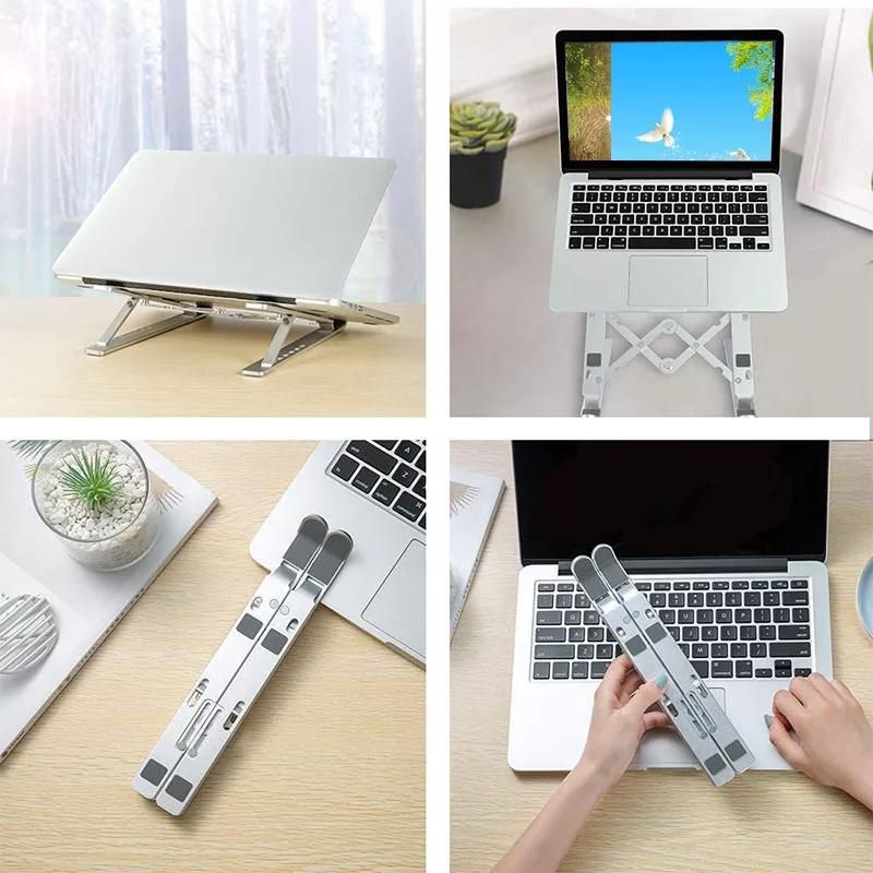 SUPPORT ANTIDÉRAPANT PLIABLE POUR ORDINATEUR/TABLETTE/PORTABLE