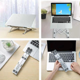 SUPPORT ANTIDÉRAPANT PLIABLE POUR ORDINATEUR/TABLETTE/PORTABLE