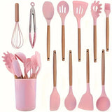 Ensemble D'ustensiles De Cuisine En Silicone 12 Piéces