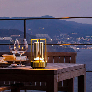 Lampe de Table LED Sans Fil: Style Industriel Haut de Gamme