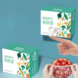 400 pièces Couvercles élastiques jetables pour aliments frais