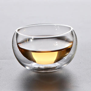 6 Tasses en Verre Isolé 50 ML