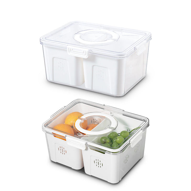 Grande Bac de Rangement Polyvalent pour Réfrigérateur et Congélateur
