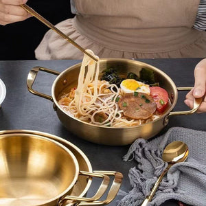 3 Casserole Durable en acier inoxydable 18-22cm