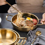 3 Casserole Durable en acier inoxydable 18-22cm