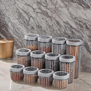 3 Boîte de rangement ronde pour cuisine