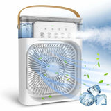 Ventilateur Brumisateur d'Air 3-en-1 avec Humidificateur et Purificateur