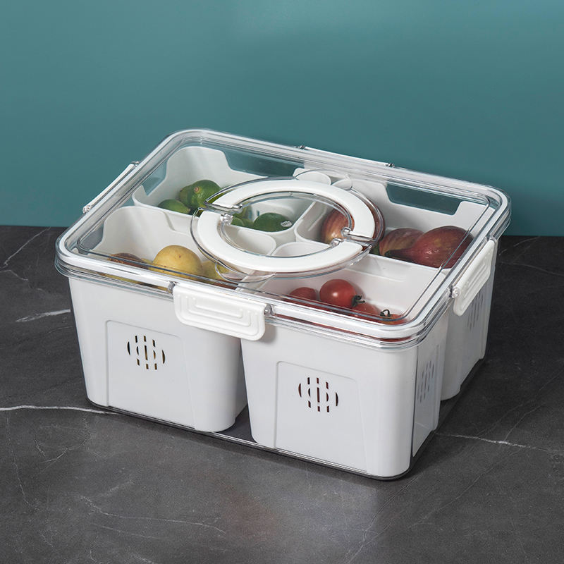 Grande Bac de Rangement Polyvalent pour Réfrigérateur et Congélateur