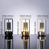 Lampe de Table LED Sans Fil: Style Industriel Haut de Gamme
