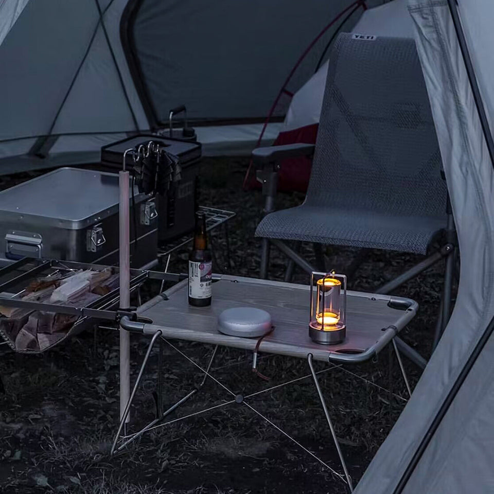 Lampe de Table LED Sans Fil: Style Industriel Haut de Gamme